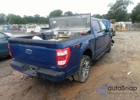 2022 Ford F-150 Xl from USA, damaged, VIN 1FTEW1EP3NKD77904